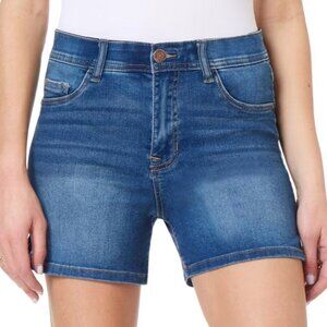 Women's 16W 360 Sculpt Angels Light Blue Jean Shorts